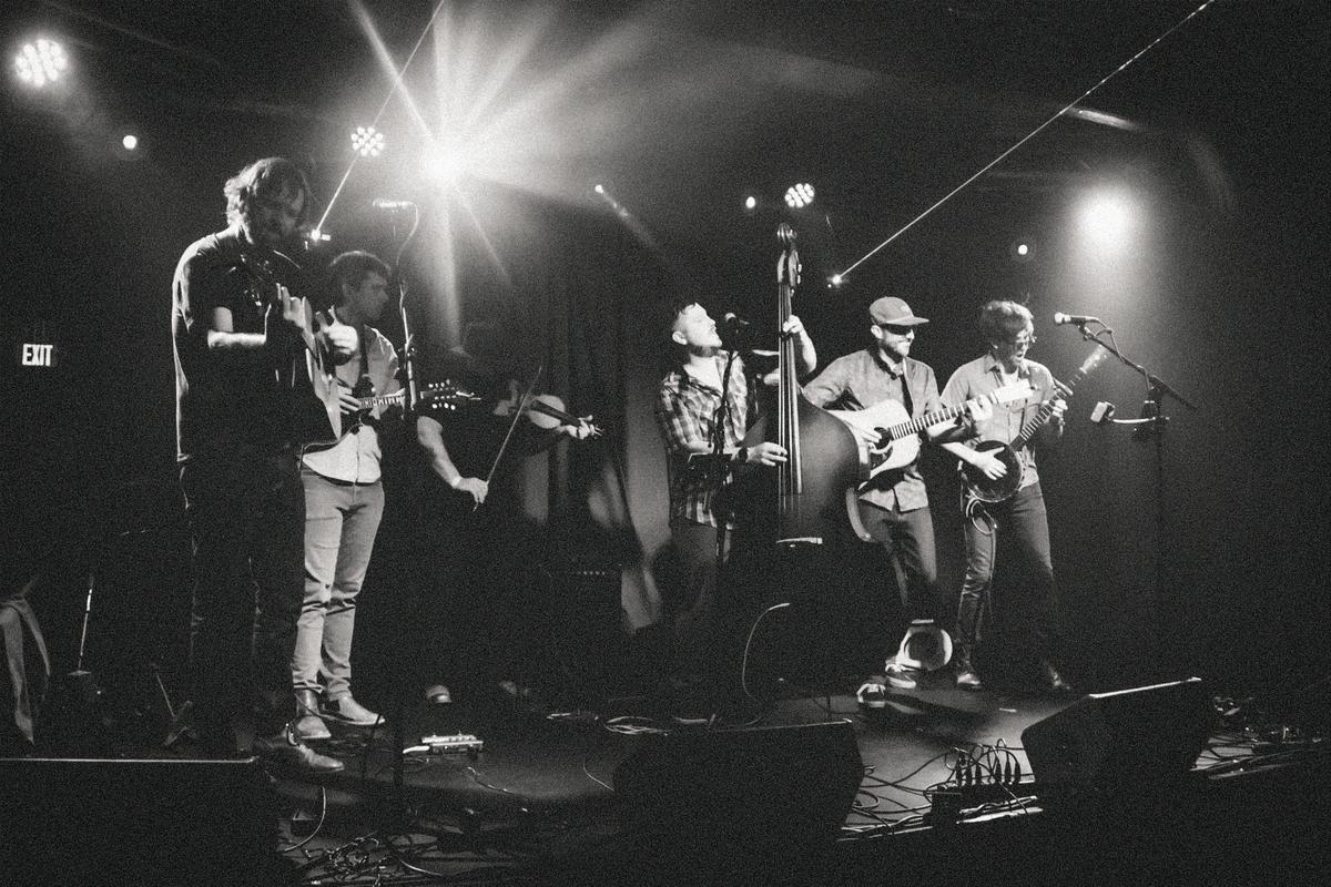 Fed on Peaches performing live on stage at Moe's.